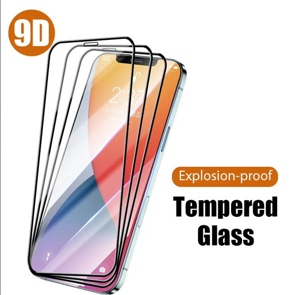 Volledige omslag gehard glas vir iPhone 11 12 13