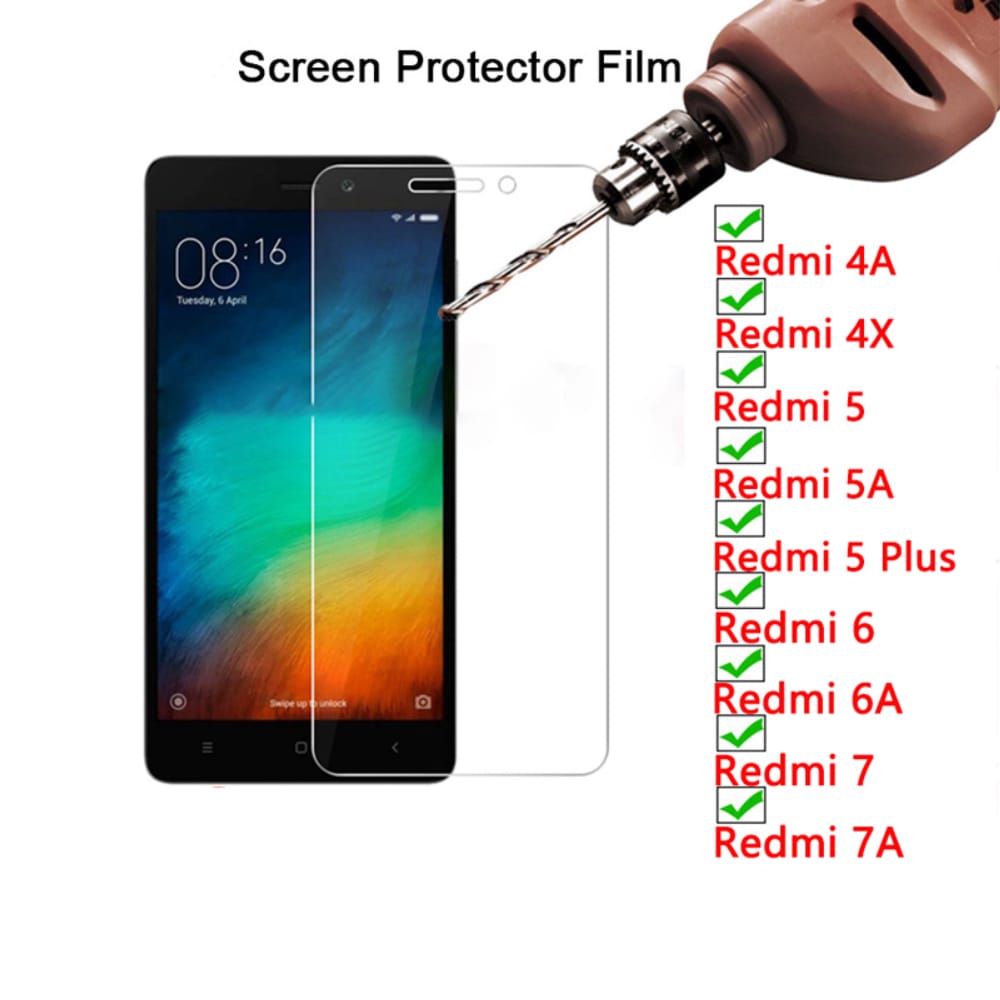 Xiaomi Redmi 7 K20 6 Pro 5 Plus үшін қатты экран қорғаушысы