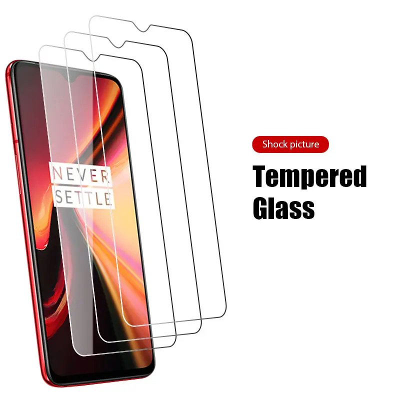 9H fitaratra fitaratra ho an'ny OnePlus 8T 7T 6T 5T Fiarovana Tempered Glass