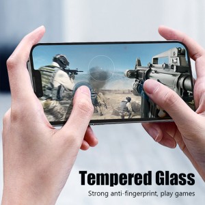 Kaca Tempered kanggo iPhone 13 12 11 Pro Max Film Lensa Kamera Mini
