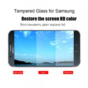 Pelindung layar pikeun Samsung Galaxy S10 S20 Plus S21 Ultra S20 FE 5G