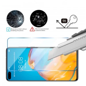 Huawei P30 P40 P50 Lite Pro Screen Protector साठी प्रोटेक्टिव्ह ग्लास