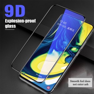 Samsung Galaxy M31 M51 M21 için 9D ekran koruyucu