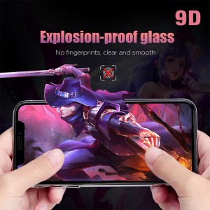 Full Cover Tempered Glass ສໍາລັບ iPhone 11 12 13