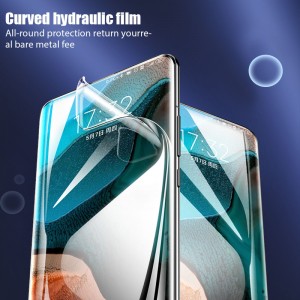 Volle Hydrogel Film vir Redmi Note 9 8 Pro 9A 9C 9T 8T skermbeskermer