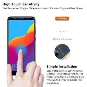 Screen Protector Film fuq Honor 7A 7C Pro Phone Tempered Glass