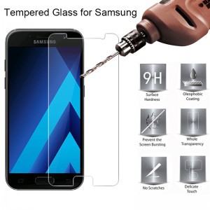 Samsung Galaxy S6 S7 स्क्रीन प्रोटेक्टरसाठी HD अल्ट्रा क्लियर प्रोटेक्टिव्ह ग्लास