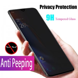 Anti Peep калено стакло за заштитник за приватност на екранот Samsung S10 5G S10 Plus
