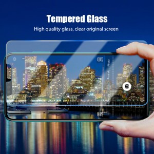 Honor 20 Pro 10 Lite 9 30 10i 8S साठी स्क्रीन प्रोटेक्टर ग्लास