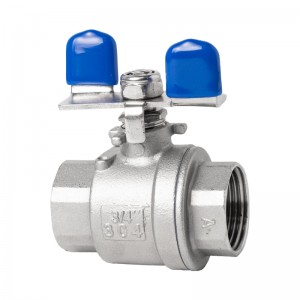 Stainless Steel Precision Casting / Investment Casting PEDI-PIECE Threaded Ball Valve