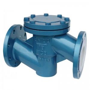 Petroleum&Petrochemical Fluorine lined Check valve