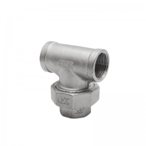 Stainless Steel Threaded Casting Fittings Tee