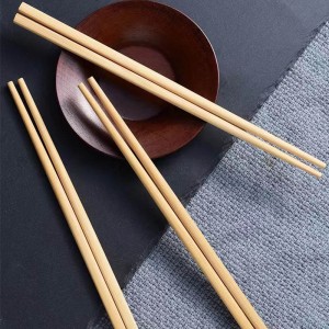 Suncha kinesiska naturliga bambu ätpinnar 9,4 tum/24 cm långa