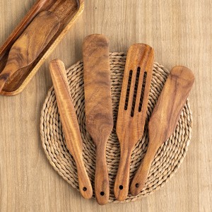 כלים מעץ Suncha טיק 5 חלקים