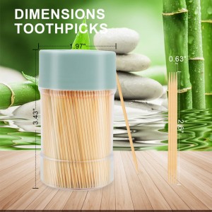 Suncha Здрави безопасни бамбукови клечки за зъби за парти