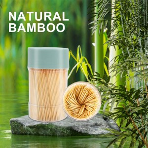 Suncha Sturdy droši bambusa zobu bakstāmie ballītēm