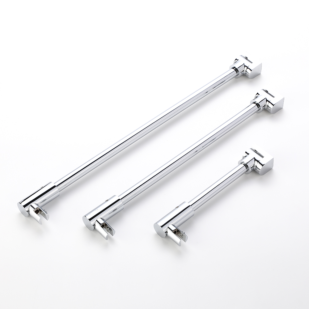 Angle Adjustable Wall To Glass Support Bar Shower Door Glass Support Bar