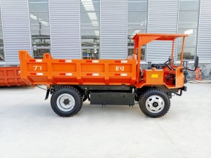 Camión volquete eléctrico para minería subterránea EMT5