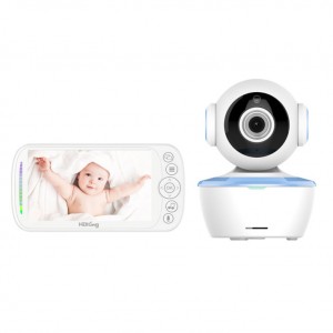 Baby Monitor Wireless Remote ជាមួយ Camera Infrared Night Vision Monitor