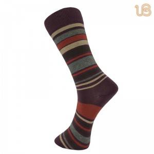Professional Design Mens Ribbed Dress Socks - Men Comb Cotton Stripe Sock – Mens Cotton Dress Socks | Mens Striped Socks – Ubuy