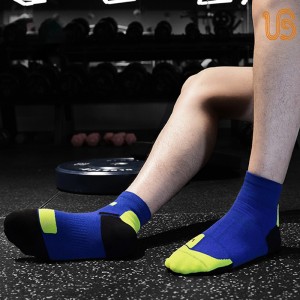 ถุงเท้ากีฬาระบายอากาศ/ถุงเท้ากีฬาระบายอากาศและสวมใส่สบาย ผลิตและจำหน่าย