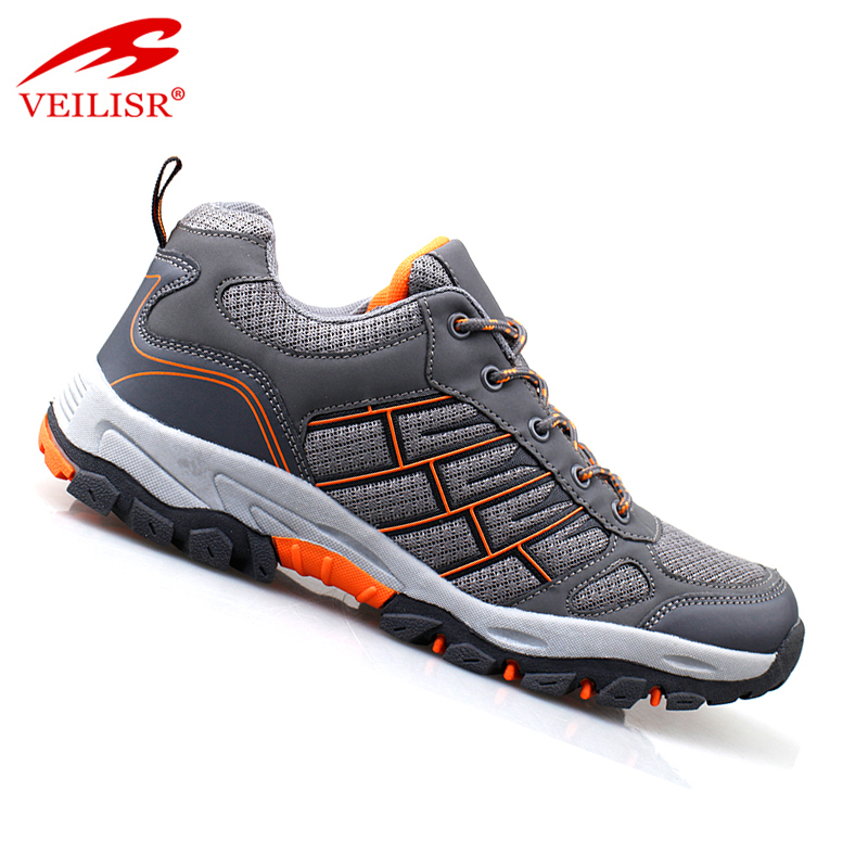 Outdoor fashion breathable trekking boots sport men hiking shoes