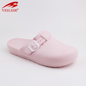 Fashion Custom color Slides Women sandals Slippers Unisex EVA Mules Closed-toe Slippers