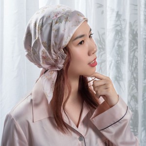 Csutom design top sale magandang kalidad polyester sleep hat