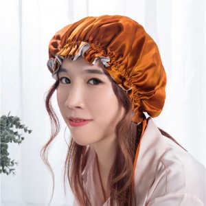 Organic na materyal soft top quality silk night bonnet