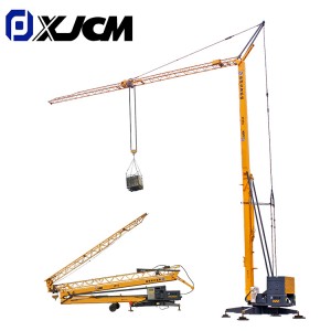 XJCM alamar 3 ton ƙera ƙaramin hasumiya crane