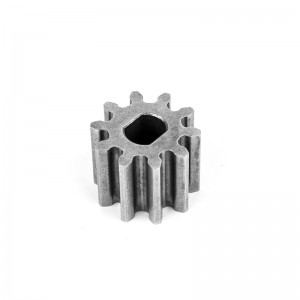 Prášková metalurgie vysokopevnostní malé kovové ozubené kolo ozubené kolo práškové metalurgie