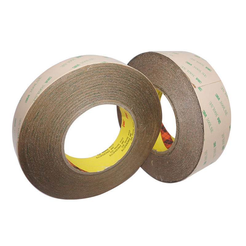 Die cut bentuk bulat pet double tape 3M 9495LE 300LSE Double Coated polyester adhesive tape