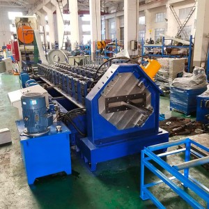 Automatesch Faarf Steel Kabel Schacht Roll Forming Machine 0.8-2.5mm fir Kabel Making Industrie