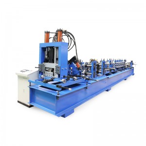 CZ Purlin Roll Forming Machine Automatisk C Purlin Forming Machine Z Steel Frame Making Machine