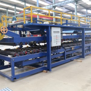 Kina Factory EPS Sandwich Panel Press Cutting Roll Forming Machine i Kina