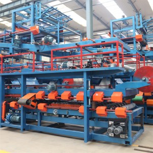 Fabrikktilpasset kontinuerlig EPS/Rock Wool Sandwich Panel Produksjonslinje Roll Forming Machine Pris med ISO9001/CE