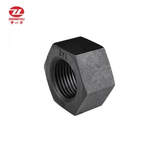 China wholesale A194 Hex Nut Suppliers –  Hexagon Nuts DIN934 Gr10 Black – Zhongli bolts