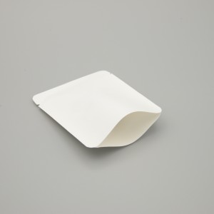 Hvit PLA håndverkspose bærbar hengende øredrypp kaffefilterpose ytre emballasje