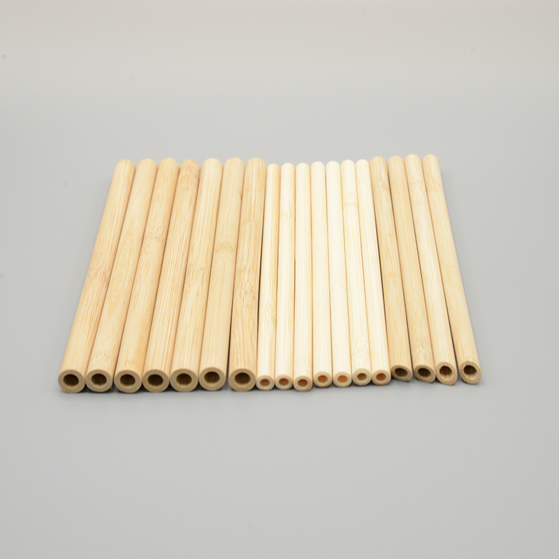 Ekologické bambusové brčko na pití opakovaně použitelné bambusové brčky s nulovým odpadem