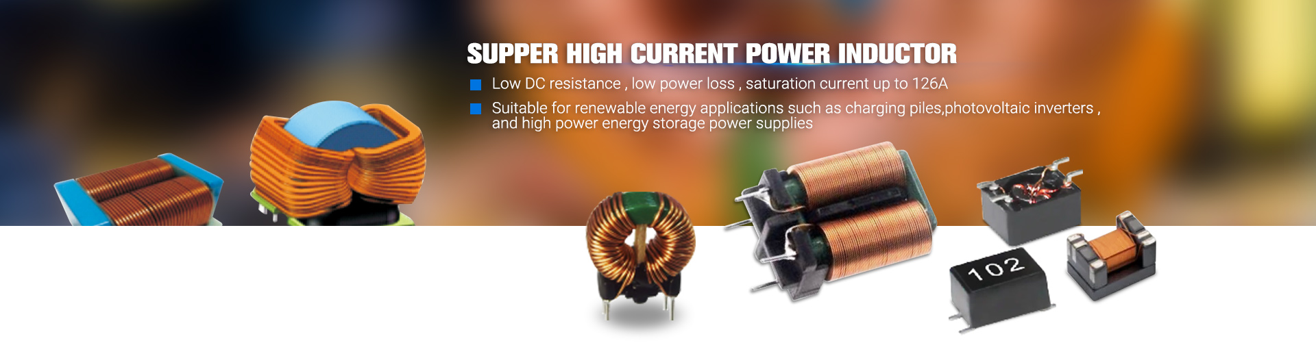 Aangepaste hoge stroom ringkern Power Inductor circulaire inductor