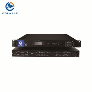 24 Kanal CVBS għal DVB-C AV għal RF DVB-T Encoder Modulator COL5011S