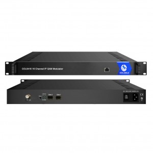 Modulador IP QAM DVB-C de 16 canales COL5416