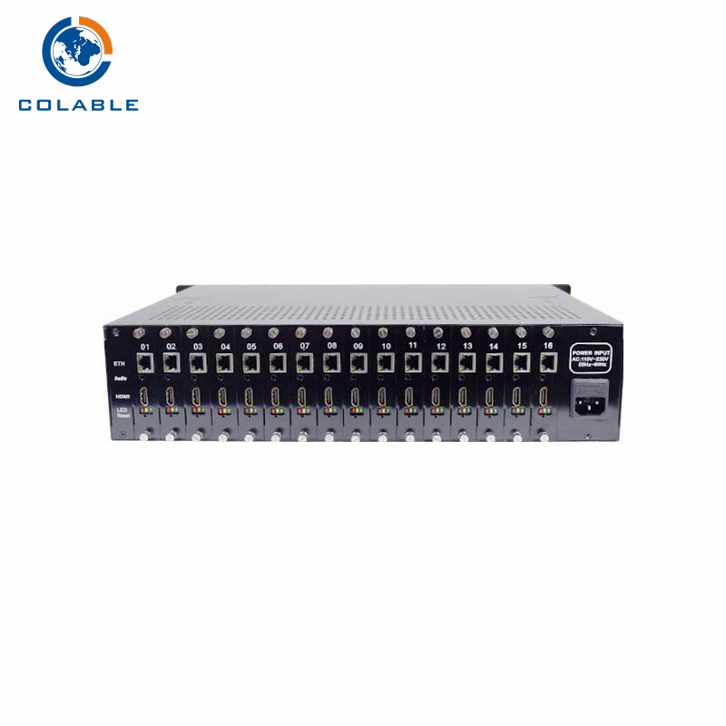 Codificador de 16 canales HDMI MPEG4 H.264 IPTV COL8116H