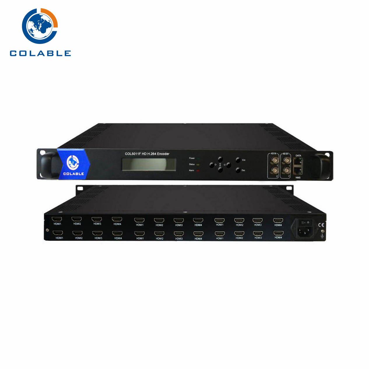 HD IPTV UDP RTP Multidifusión MPEG4 H.264 Codificador de video IP COL5011F