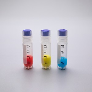 1.6ml, 1.8ml, 2ml Centrifuge Tubes. With Graduation and Patch. Round Bottom. Self-standing.