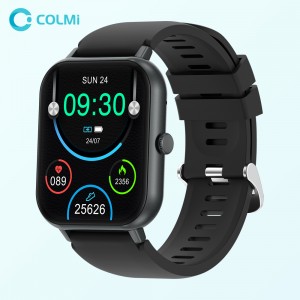 Viedpulkstenis COLMI P20 Plus 1,83 collu Bluetooth zvana sirdsdarbības ātrums 100+ sporta modeļi Fitnesa izsekotāja viedais pulkstenis