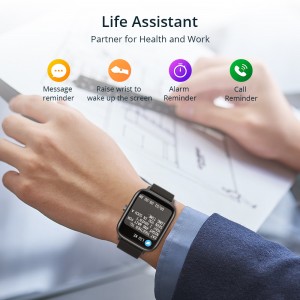 COLMi P8 GT Smartwatch 1,69 polgadas 240×280 Pantalla HD Bluetooth Calling IP67 Reloj intelixente impermeable