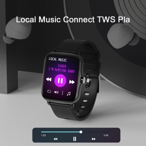 COLMI P8 Plus GT Smartwatch 1.69 ″ HD экрани Bluetooth дастгирии занги TWS гӯшмонакҳои Smart Watch