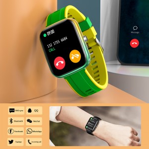 COLMi P8 BR Smartwatch 1.69 inch 240×280 HD Iboju Oṣuwọn Ọkan Atẹle IP67 Waterproof Smart Watch