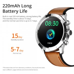 hale hana no ka Fashion Fitness Smartwatch Reloj Android Smart Watches Waterproof Bluetooth Kākoʻo SIM Card Wrist Smart Watch Gift